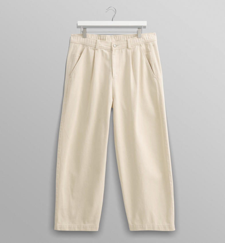 Denali Trouser Denim Twill Ecru