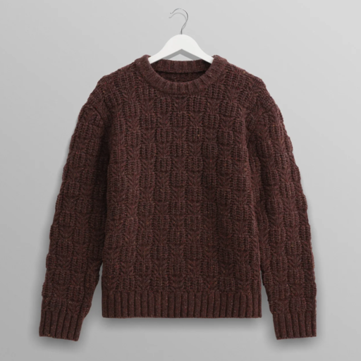 Wilde Crew Checker Leaf Brown