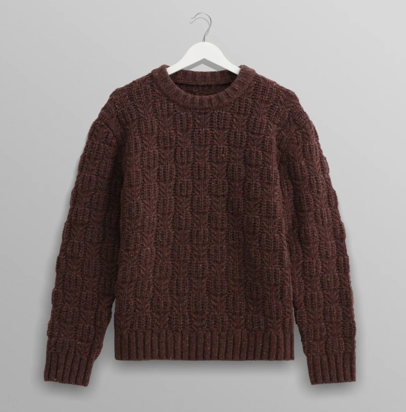 Wilde Crew Checker Leaf Brown