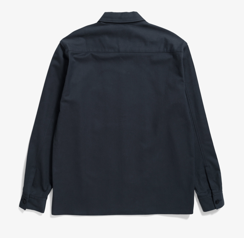 Norse Projects  Carsten Cotton Wool LS Shirt Dark Navy