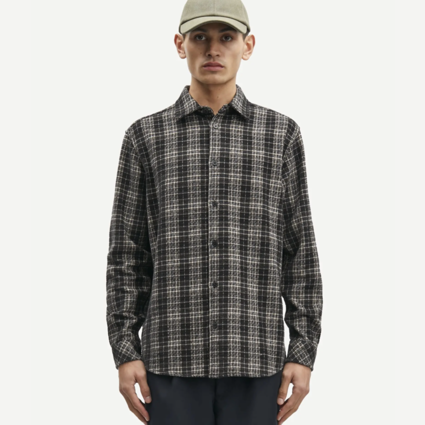 Samsoe//Samsoe Sadamon X Shirt 15400 Seneca Rock Check