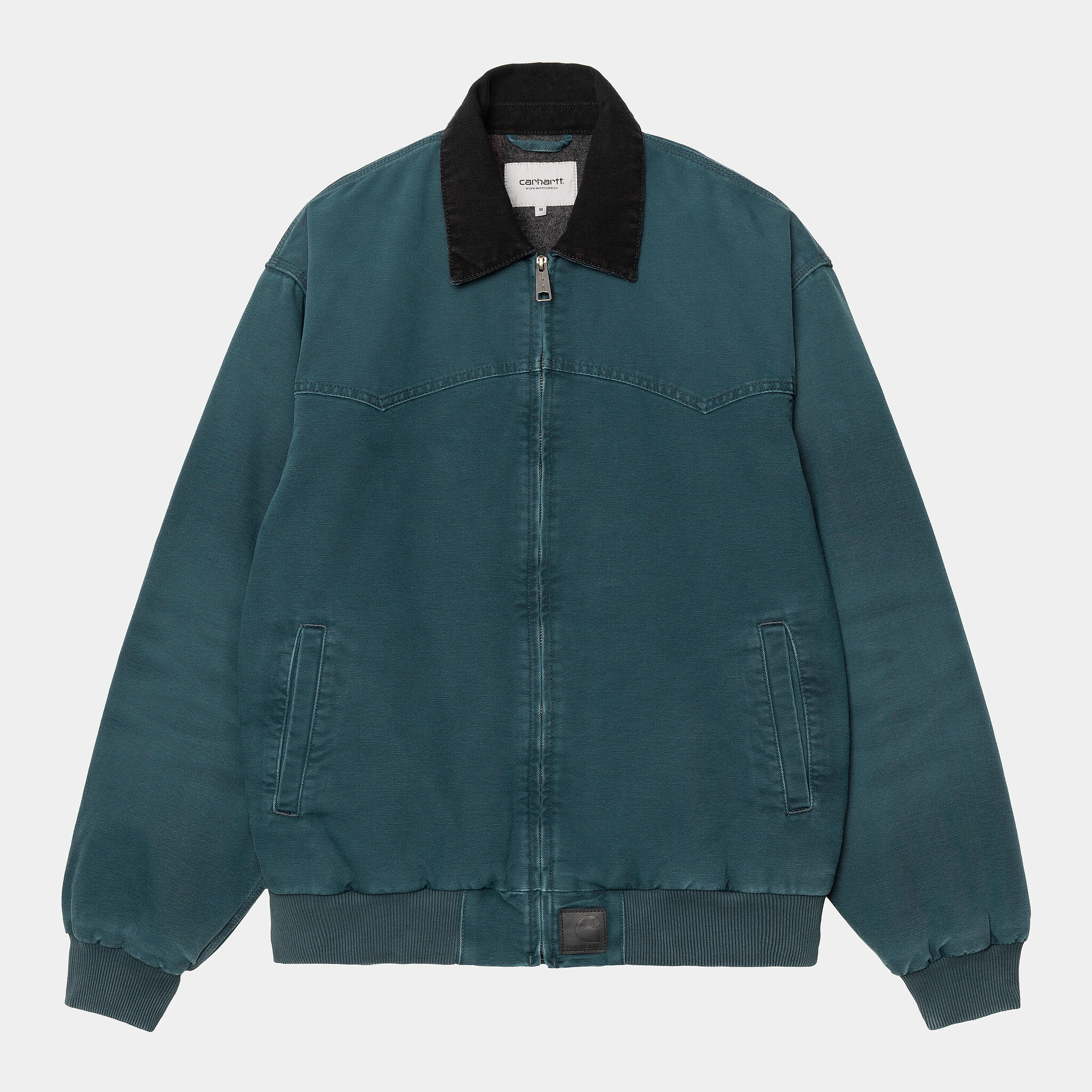 Carhartt WIP OG Santa Fe Jacket Deep Lagoon/Black - Baretta The