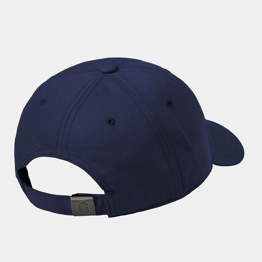 Carhartt WIP Canvas Script Cap Ink/Yellow