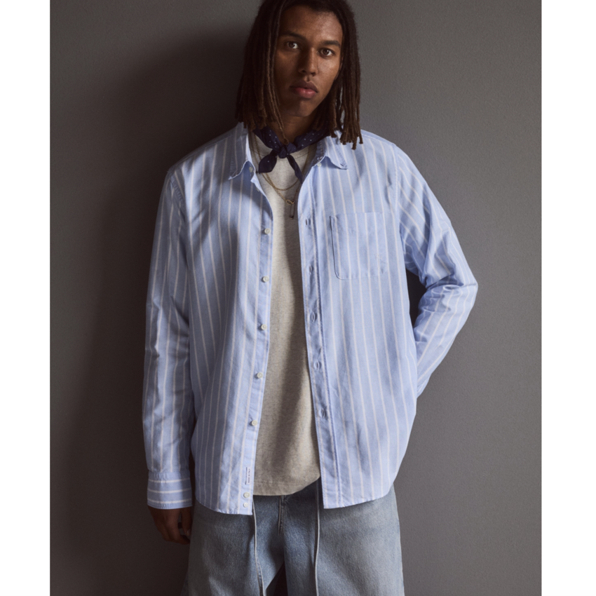 Tenue. Ralph Shirt Sky Stripe