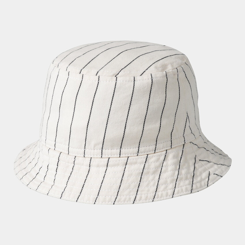 Carhartt WIP Hendry Bucket Hat Seaton Stripe Wax/Dark Navy