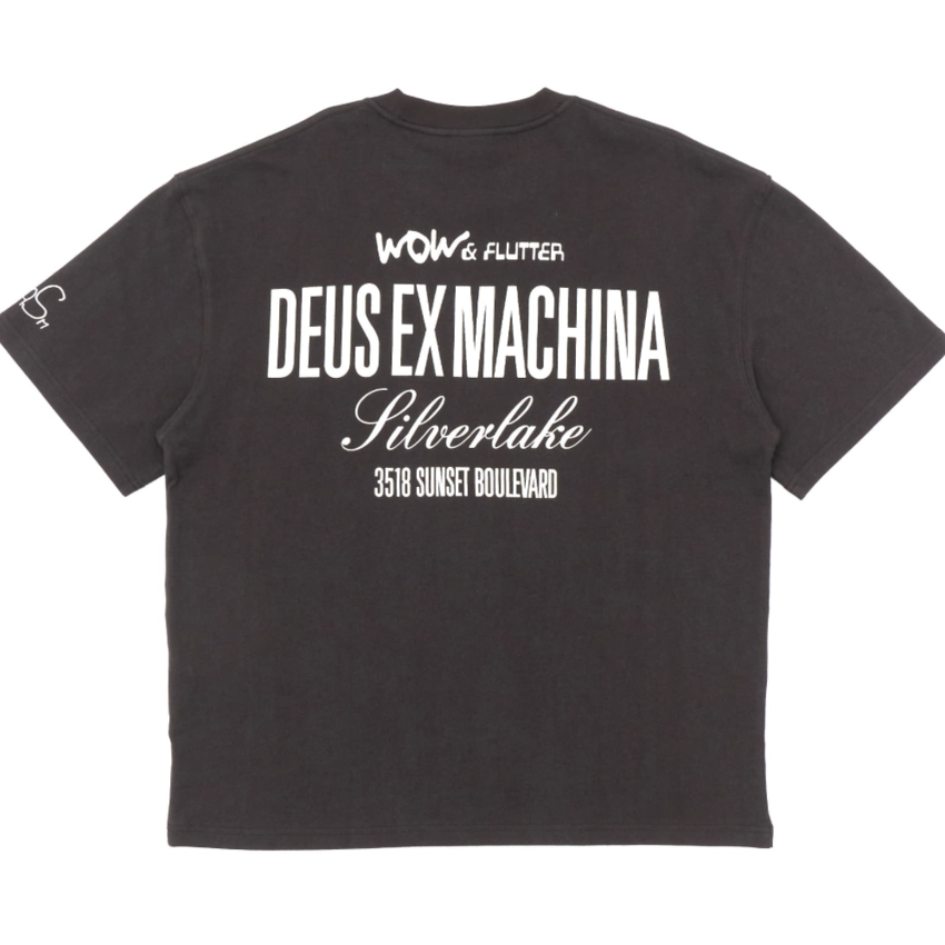 Deus Ex Machina Sensory Overload Tee Anthracite