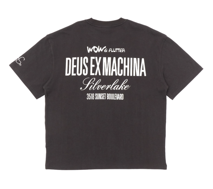 Deus Ex Machina Sensory Overload Tee Anthracite