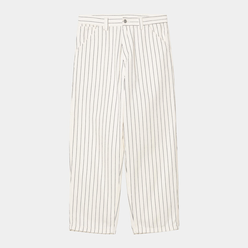 Carhartt WIP OG Single Knee Pant Seaton Stripe Wax/Dark Navy Rinsed