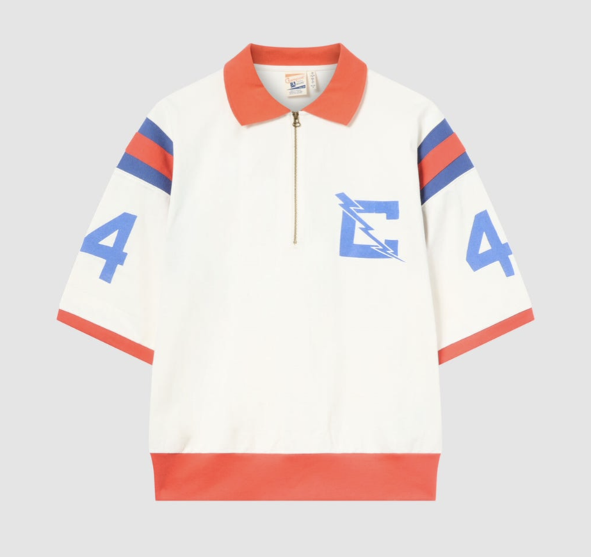 Champion Reverse Weave Index & Archive Polo White/Blue/Red