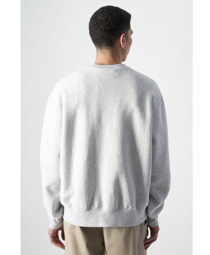 Champion Reverse Weave Heavyweight Fleece Crewneck Sweatshirt Light Grey