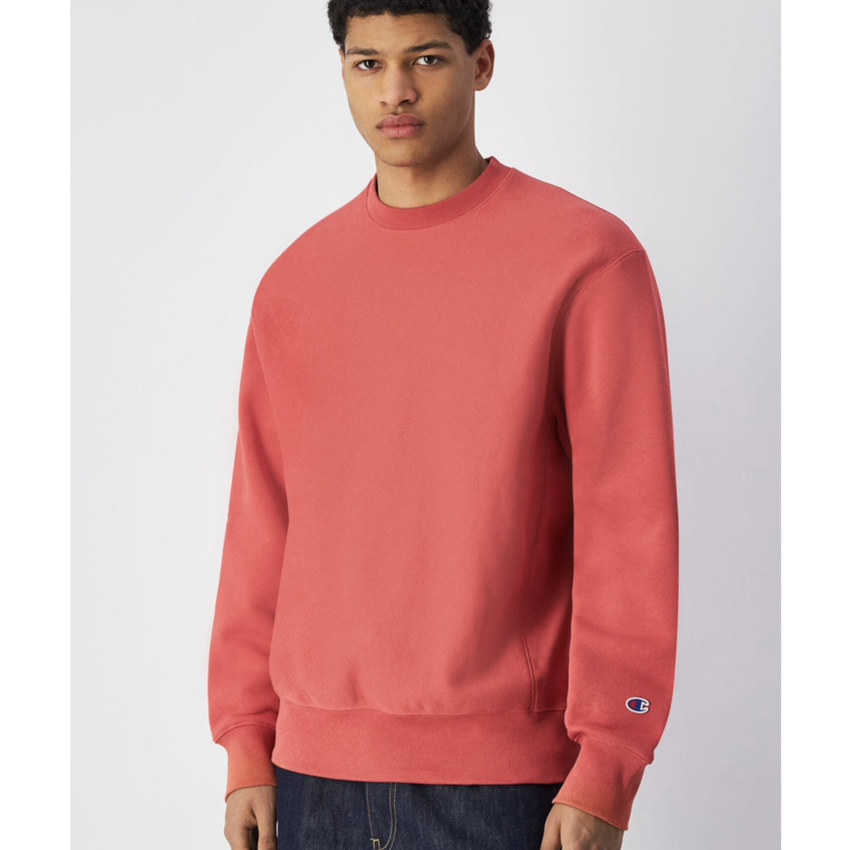 Champion Reverse Weave Heavyweight Fleece Crewneck Sweatshirt Peach