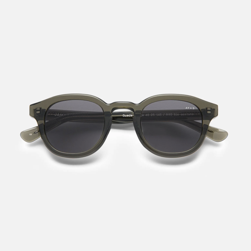 AY Studios Suede Transparent Green