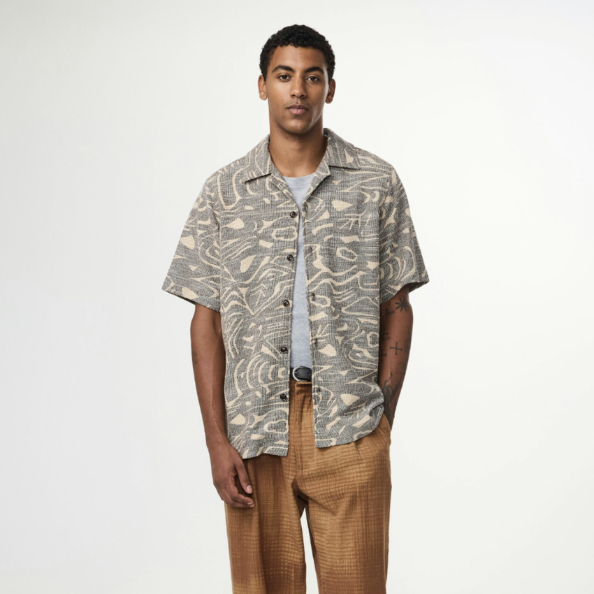 NN07 Julio SS Shirt 3420 Demitasse