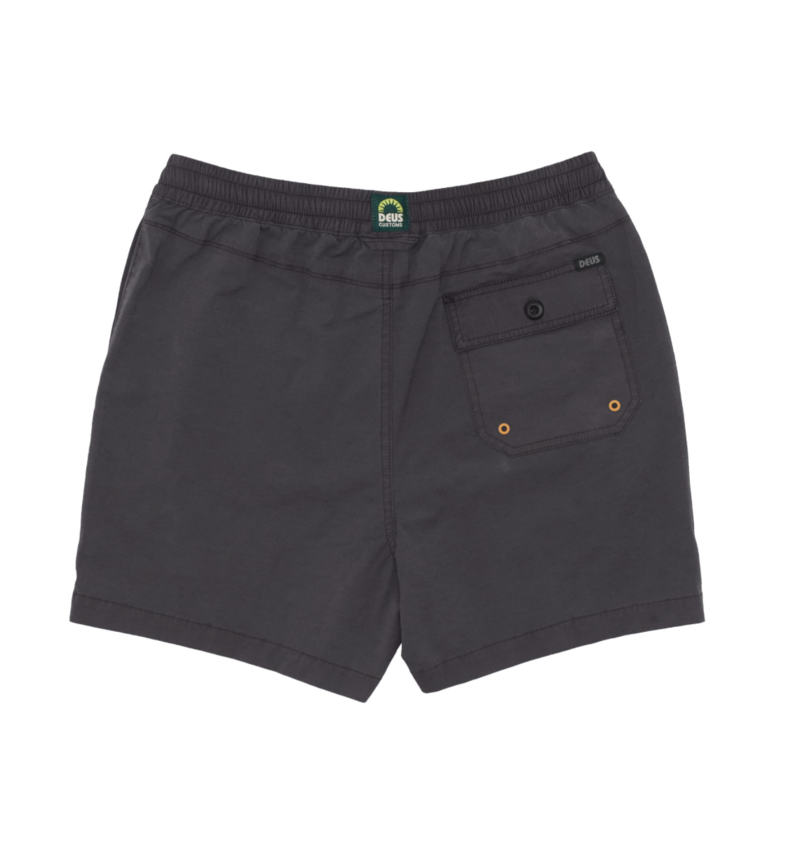 Deus Ex Machina Sandbar Garment Dyed Short Anthracite