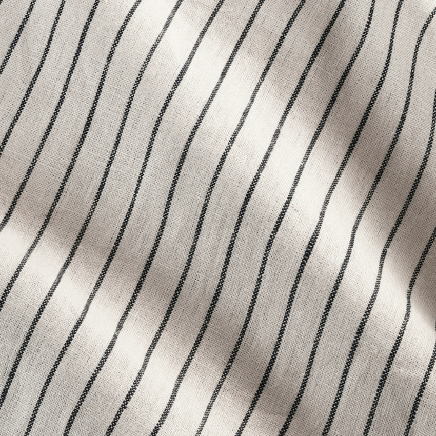 NN07 Olav Overshirt 1455 Oat Stripe