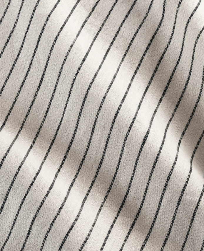 NN07 Olav Overshirt 1455 Oat Stripe