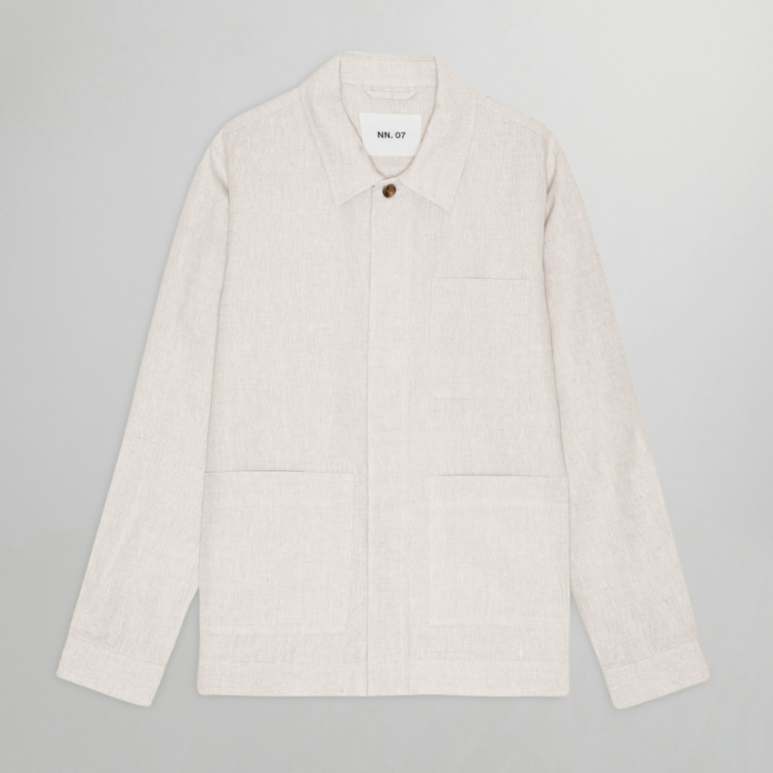 NN07 Olav Overshirt 1454 Oat
