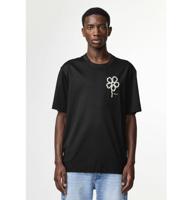 NN07 Pedro Tee 3525 Black