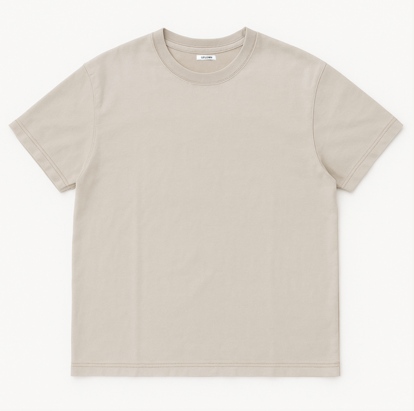 UPTOWN x Baretta SS UPTOWN Tee Brilliant Beige