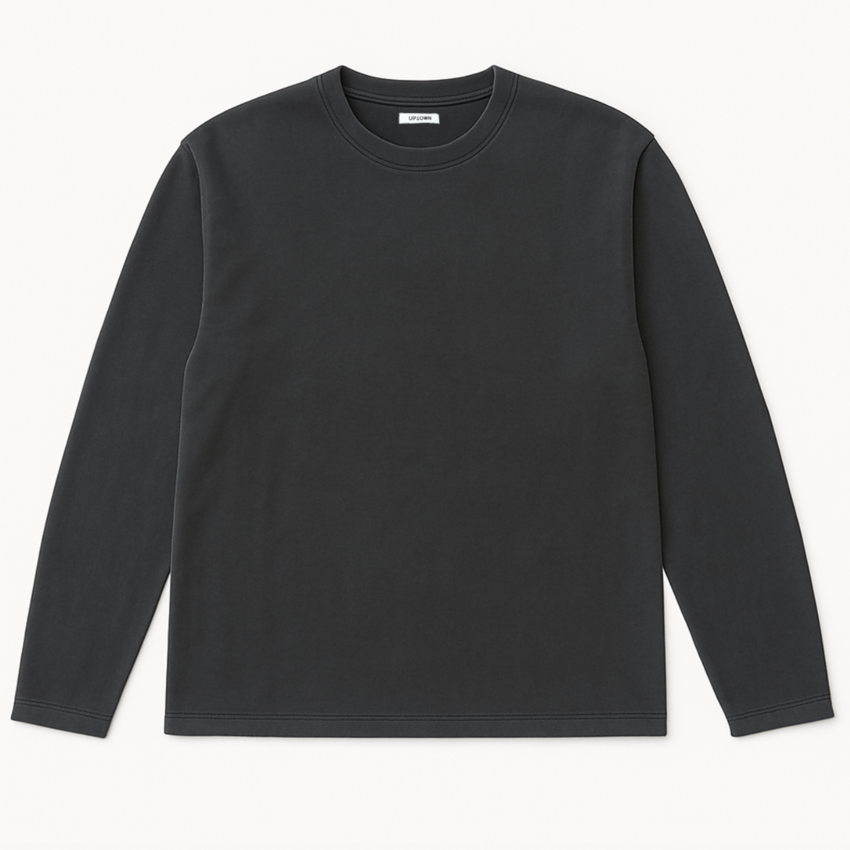 UPTOWN x Baretta LS UPTOWN Tee Gigantic Grey