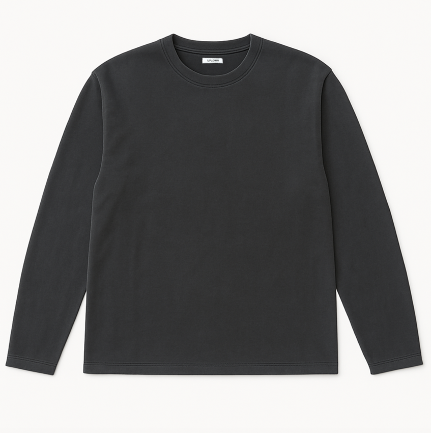 UPTOWN x Baretta LS UPTOWN Tee Gigantic Grey
