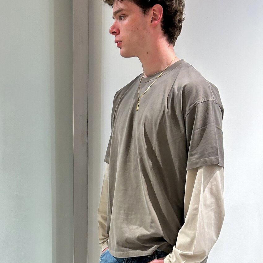 UPTOWN x Baretta SS UPTOWN Tee Brilliant Beige