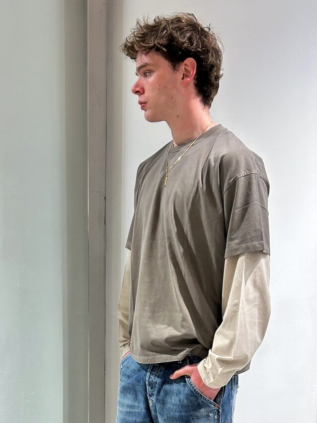 UPTOWN x Baretta SS UPTOWN Tee Brilliant Beige