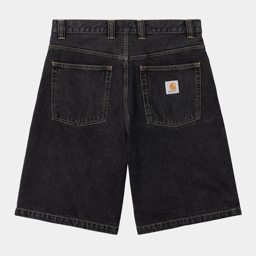 Carhartt WIP Brandon Short Stone Washed Black
