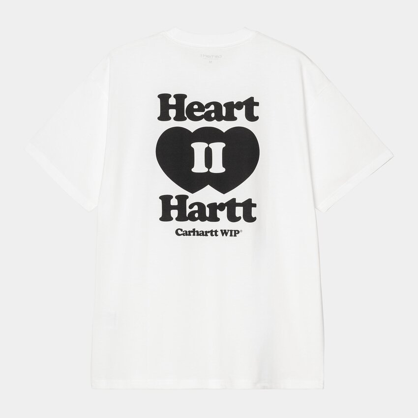 Carhartt WIP S/S Heart II Hartt T-Shirt White