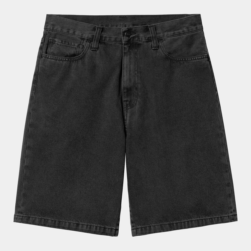 Carhartt WIP Landon Short Black Stone Wash