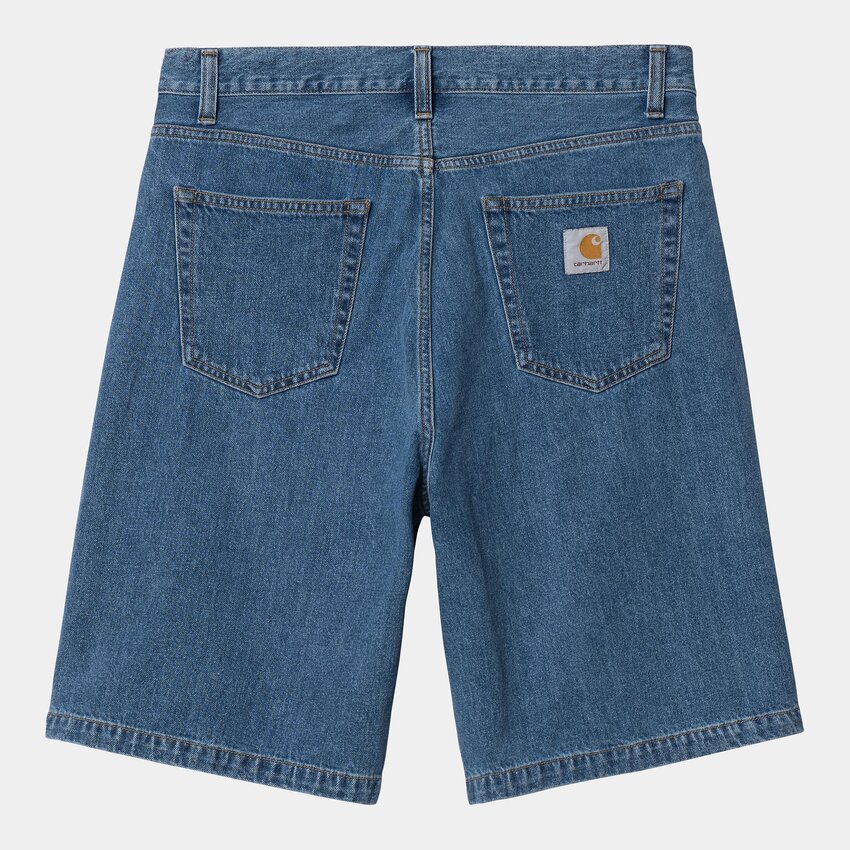Carhartt WIP Landon Short Blue Heavy Stone Wash