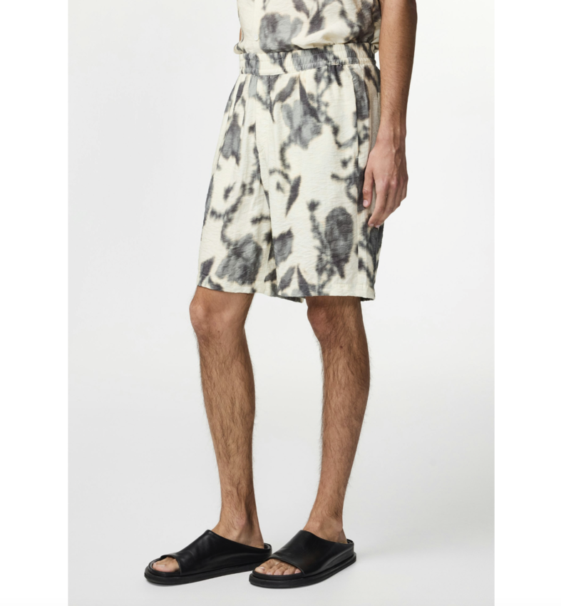 NN07 Mike Shorts 5971 Ecru Print