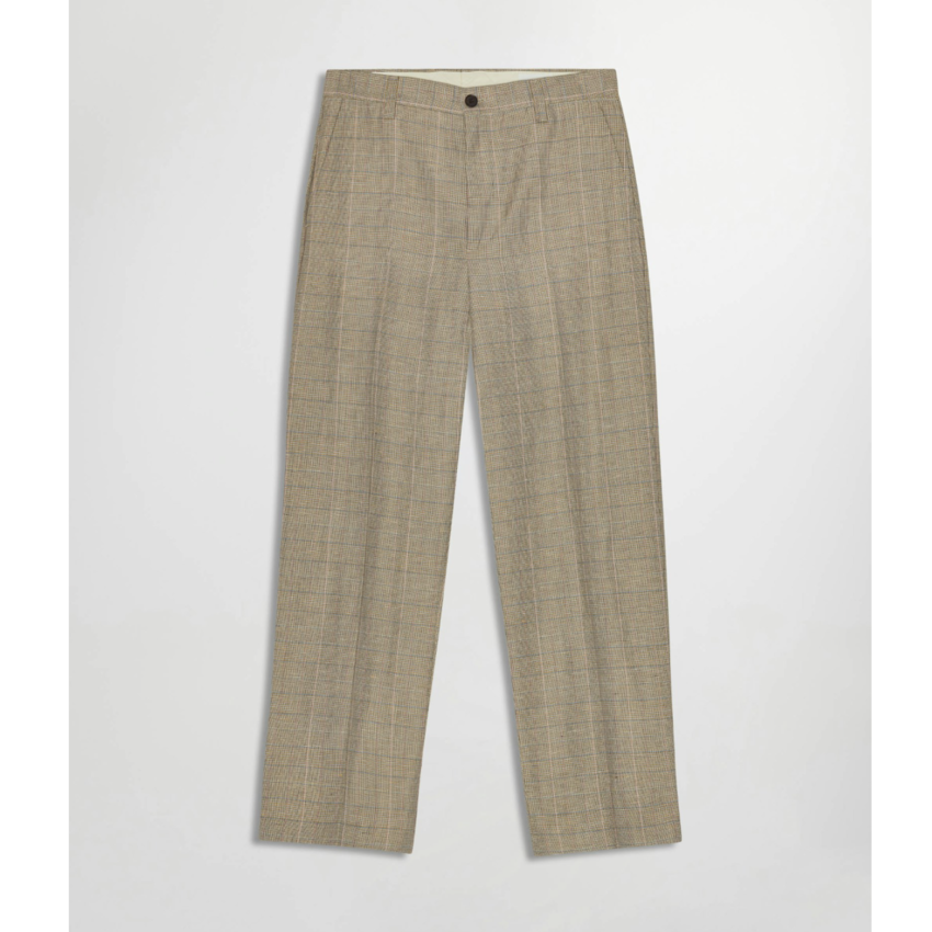 NN07 Paw Pants 1918 Brown Check