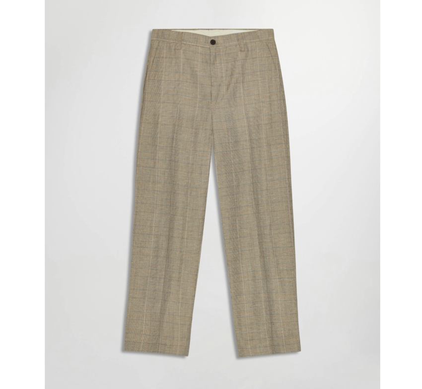 NN07 Paw Pants 1918 Brown Check