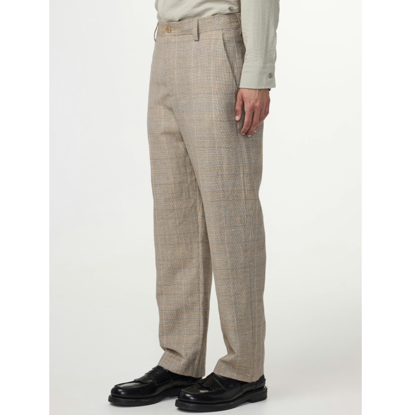NN07 Paw Pants 1918 Brown Check