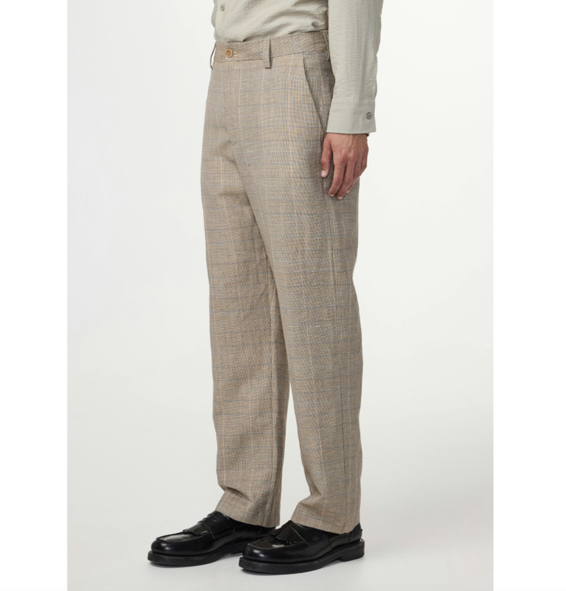NN07 Paw Pants 1918 Brown Check
