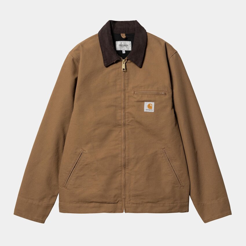 Carhartt WIP Detroit Jacket Rinsed Hamilton Brown/Tobacco