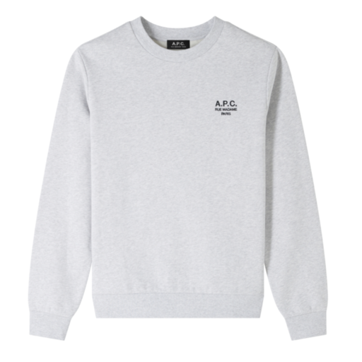 A.P.C. Paris Standard Rue Madame Sweatshirt Heather Grey/Black