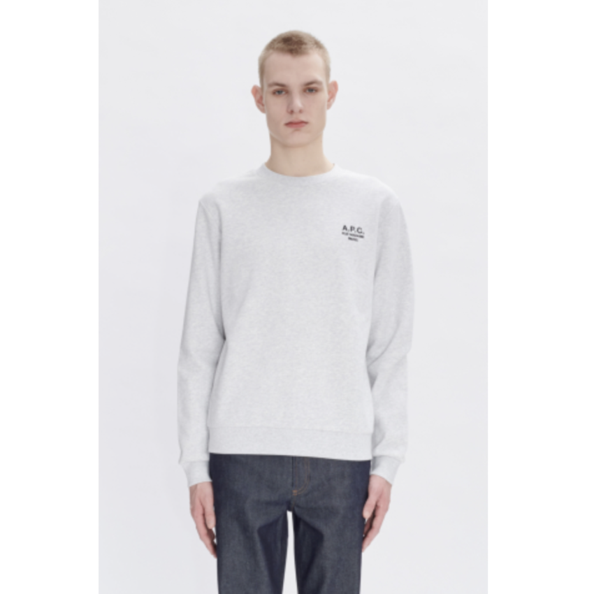 A.P.C. Paris Standard Rue Madame Sweatshirt Heather Grey/Black