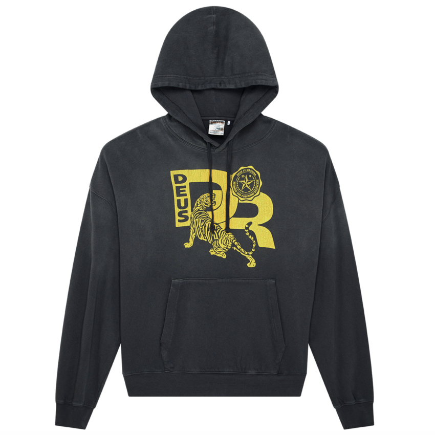Deus Ex Machina Strong Arm Hoodie Anthracite