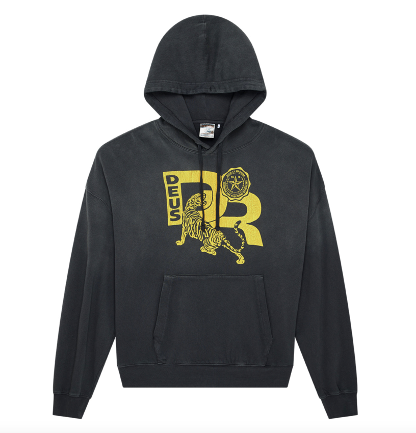 Deus Ex Machina Strong Arm Hoodie Anthracite