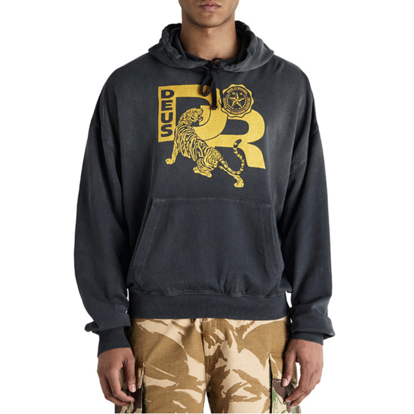 Deus Ex Machina Strong Arm Hoodie Anthracite