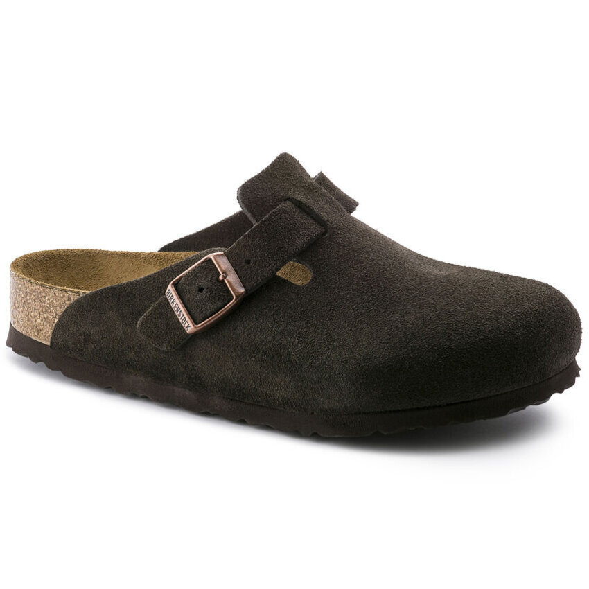 Birkenstock Boston SFB Suede Mocca