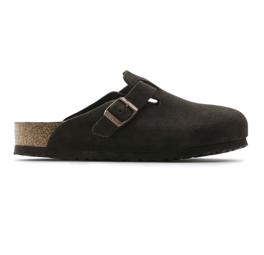 Birkenstock Boston SFB Suede Mocca