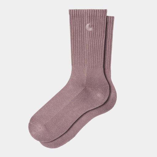 Carhartt WIP Hudson Socks Chalk Wash Daphne