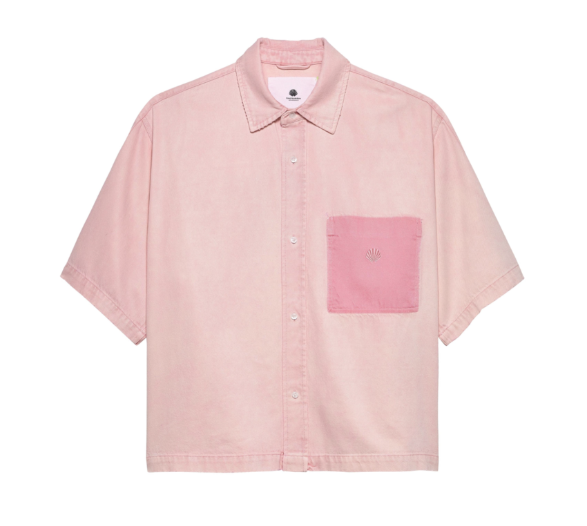 New Amsterdam Surf Association  Denim Shirt Rosebloom