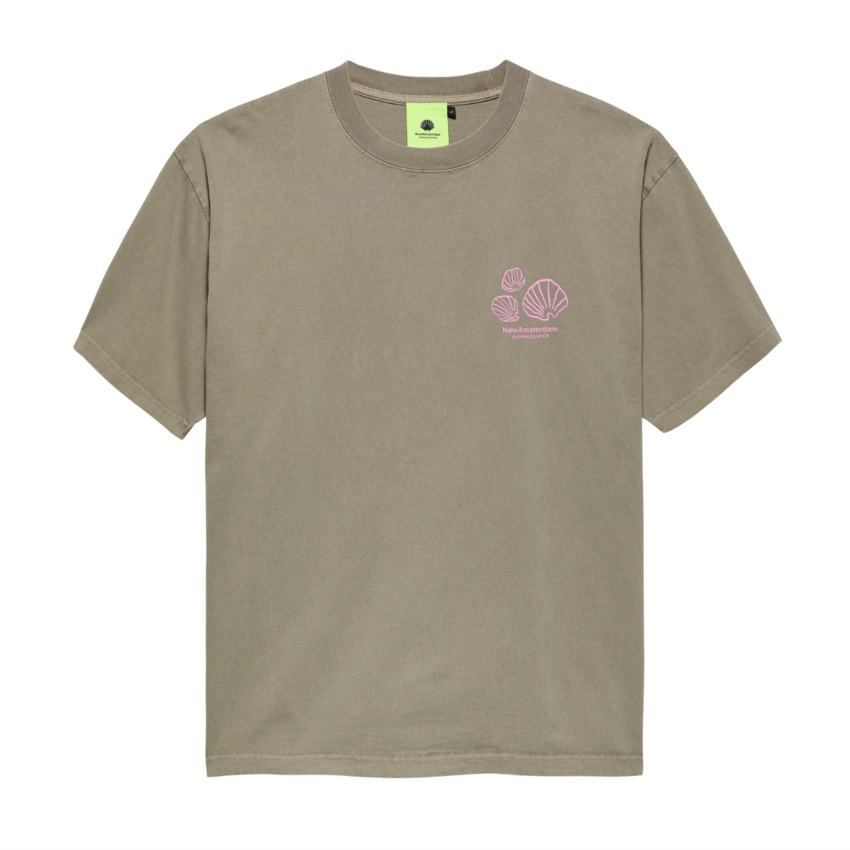 New Amsterdam Surf Association  Lost Surfer Tee Taupe