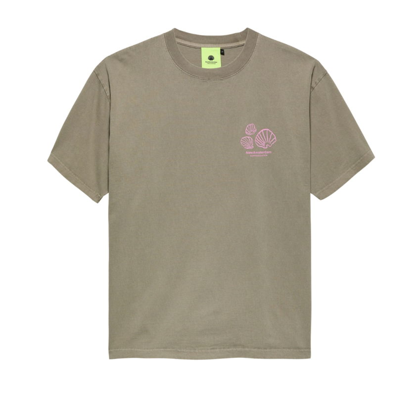 New Amsterdam Surf Association  Lost Surfer Tee Taupe