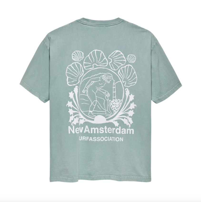 New Amsterdam Surf Association  Lost Surfer Tee Teal