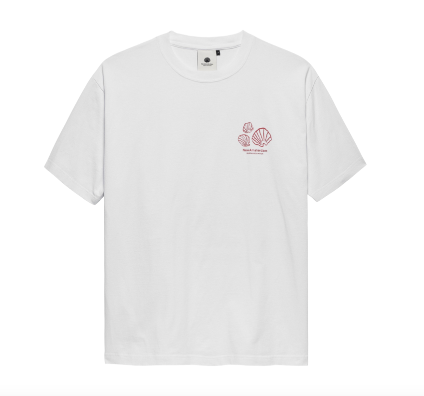 New Amsterdam Surf Association  Lost Surfer Tee White